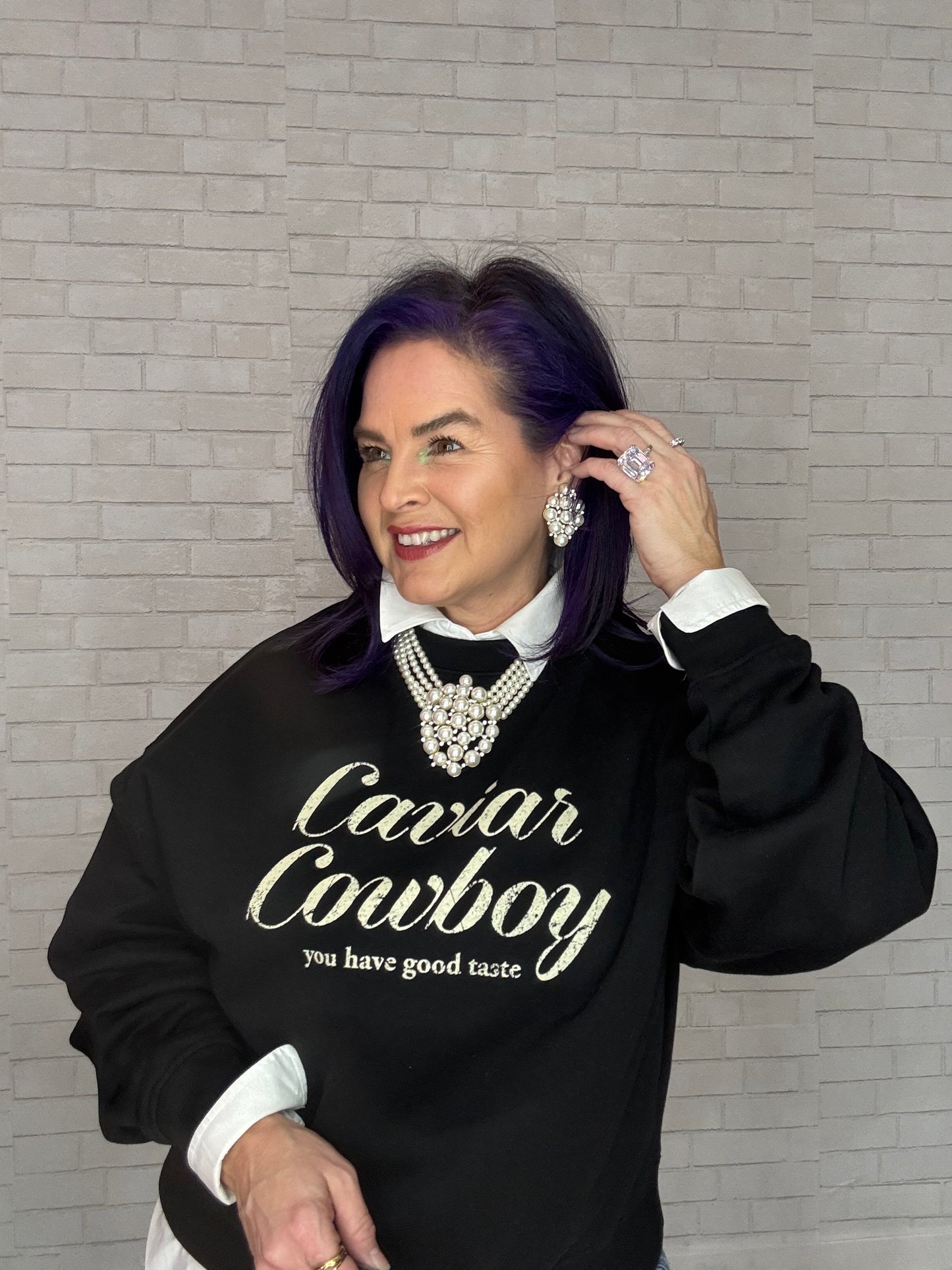 Caviar Cowboy Sweatshirt