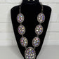 AB Rhinestone Necklace Set