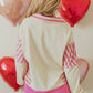 The Sequin Heart Candy Striper Top