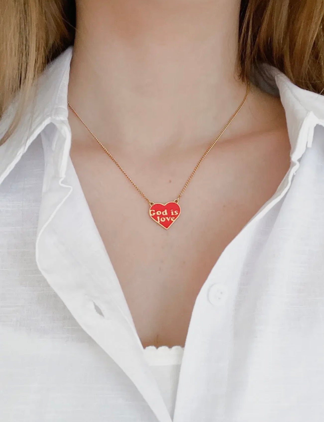 GOD is Love Necklace