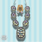 AB Rhinestone Necklace Set