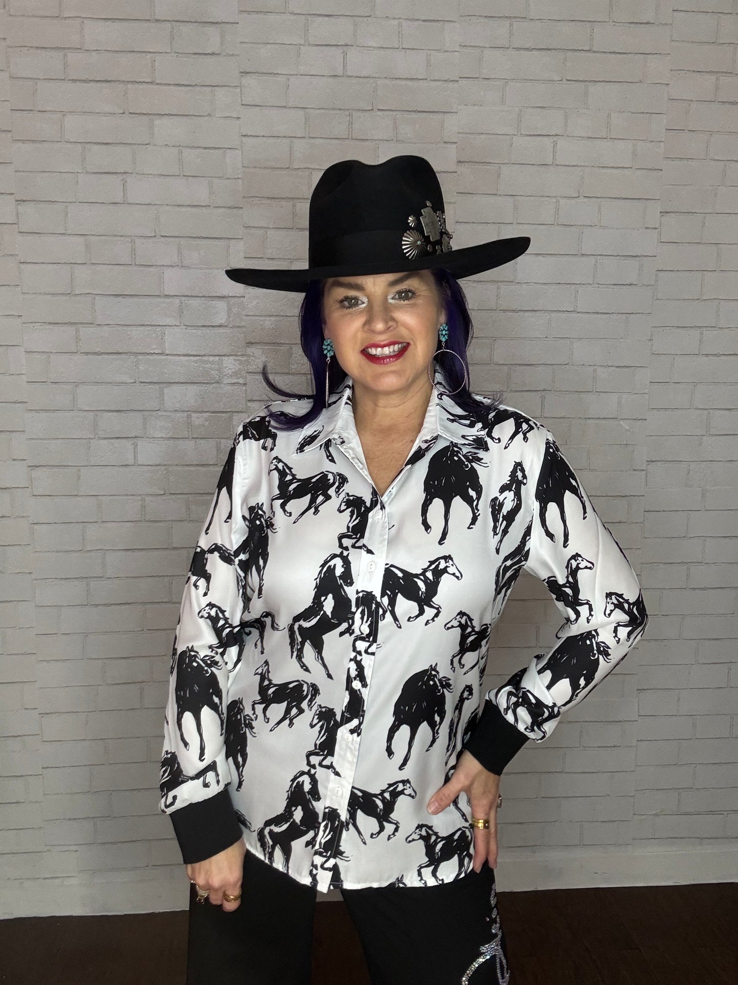 The Churchill Downs Blouse