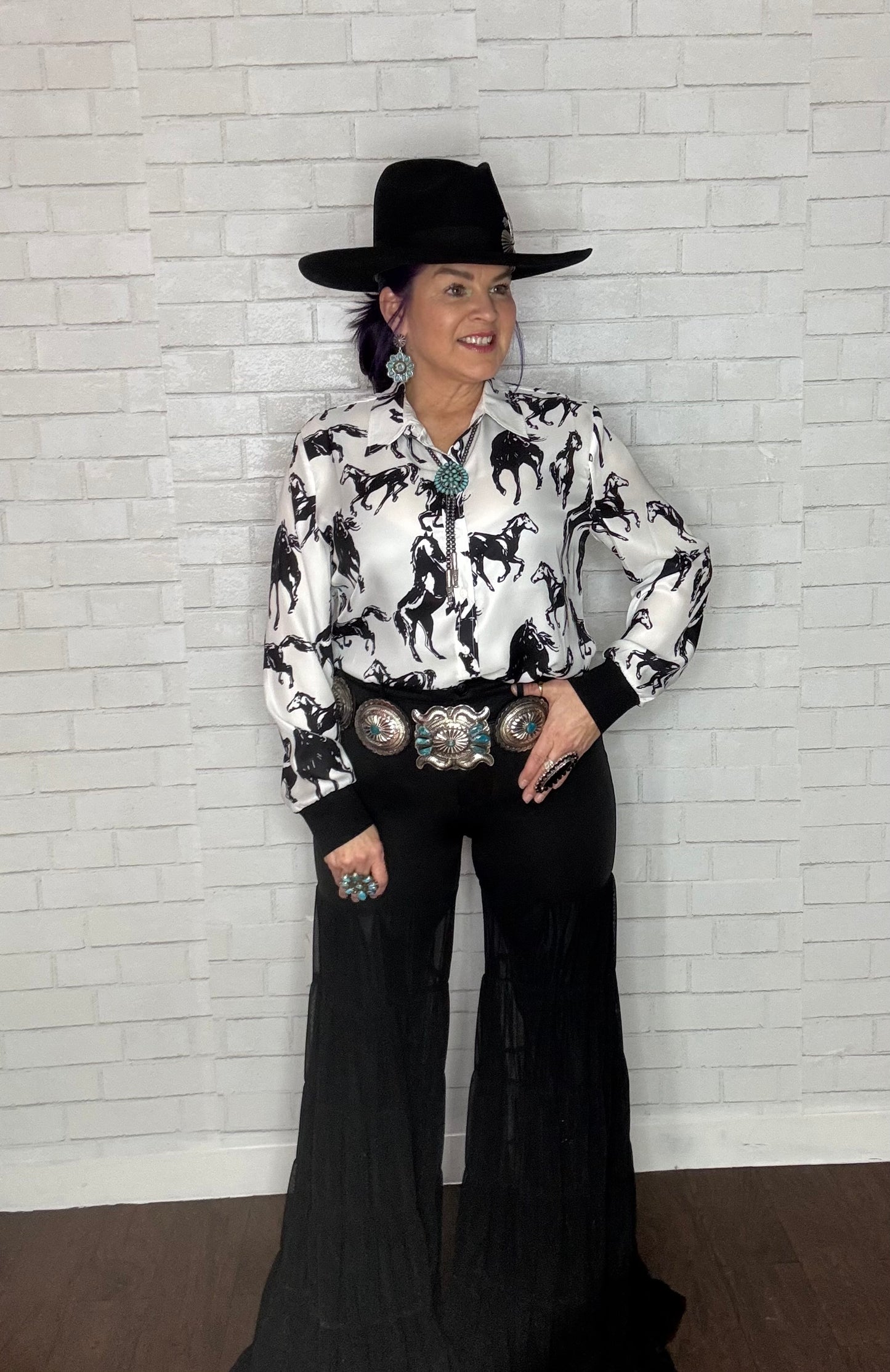 The Churchill Downs Blouse