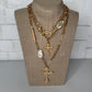 Gold Cross Necklace