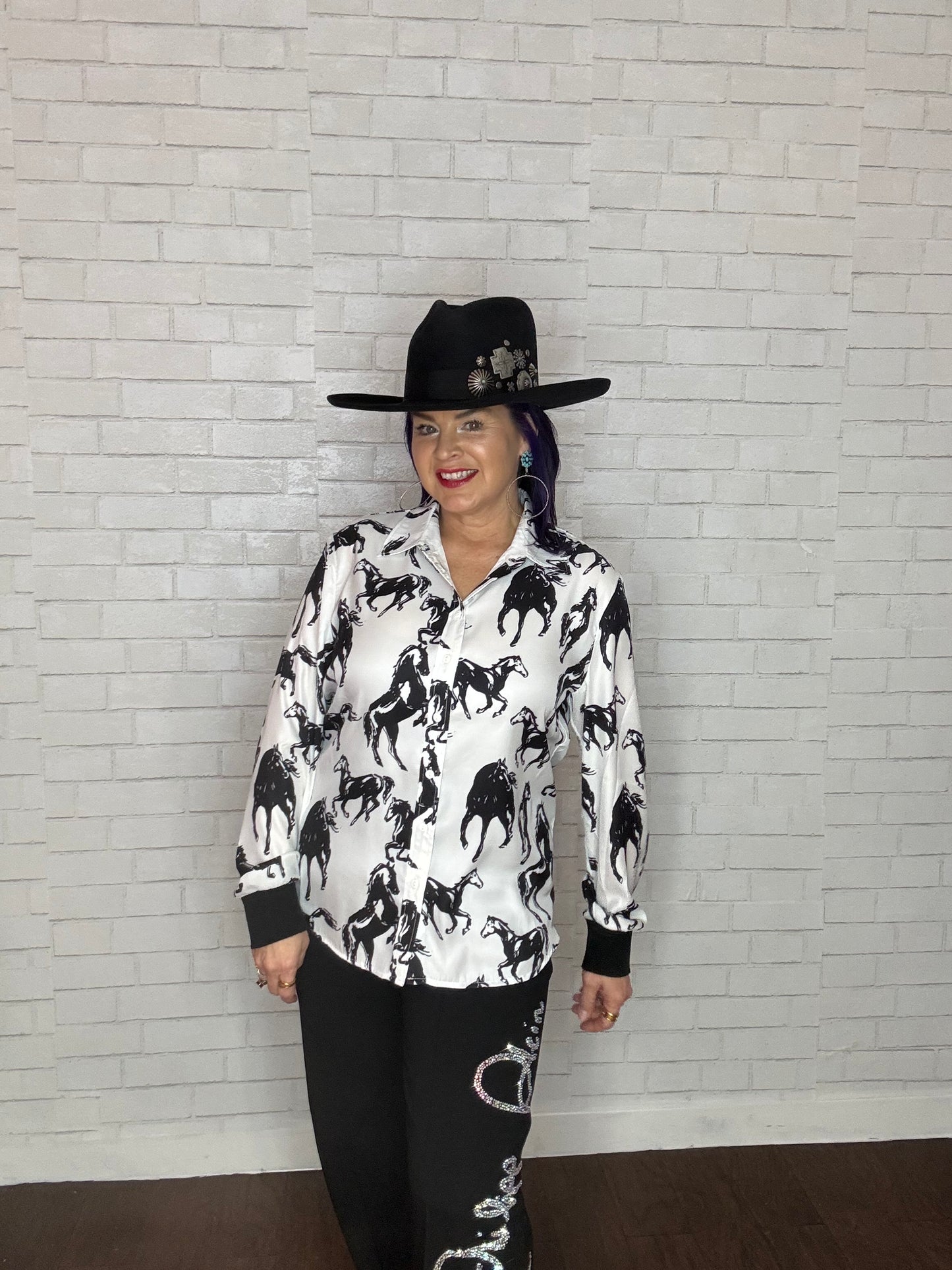 The Churchill Downs Blouse