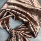 Brown Polka Dot Wild Rag