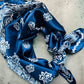 Azure/Navy Blue Bandana Wild Rag