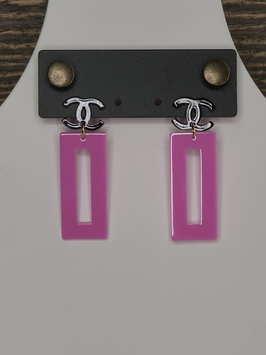 The Charlie Rectangle Earrings